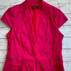 New York and Company short sleeve blazer (size 6)